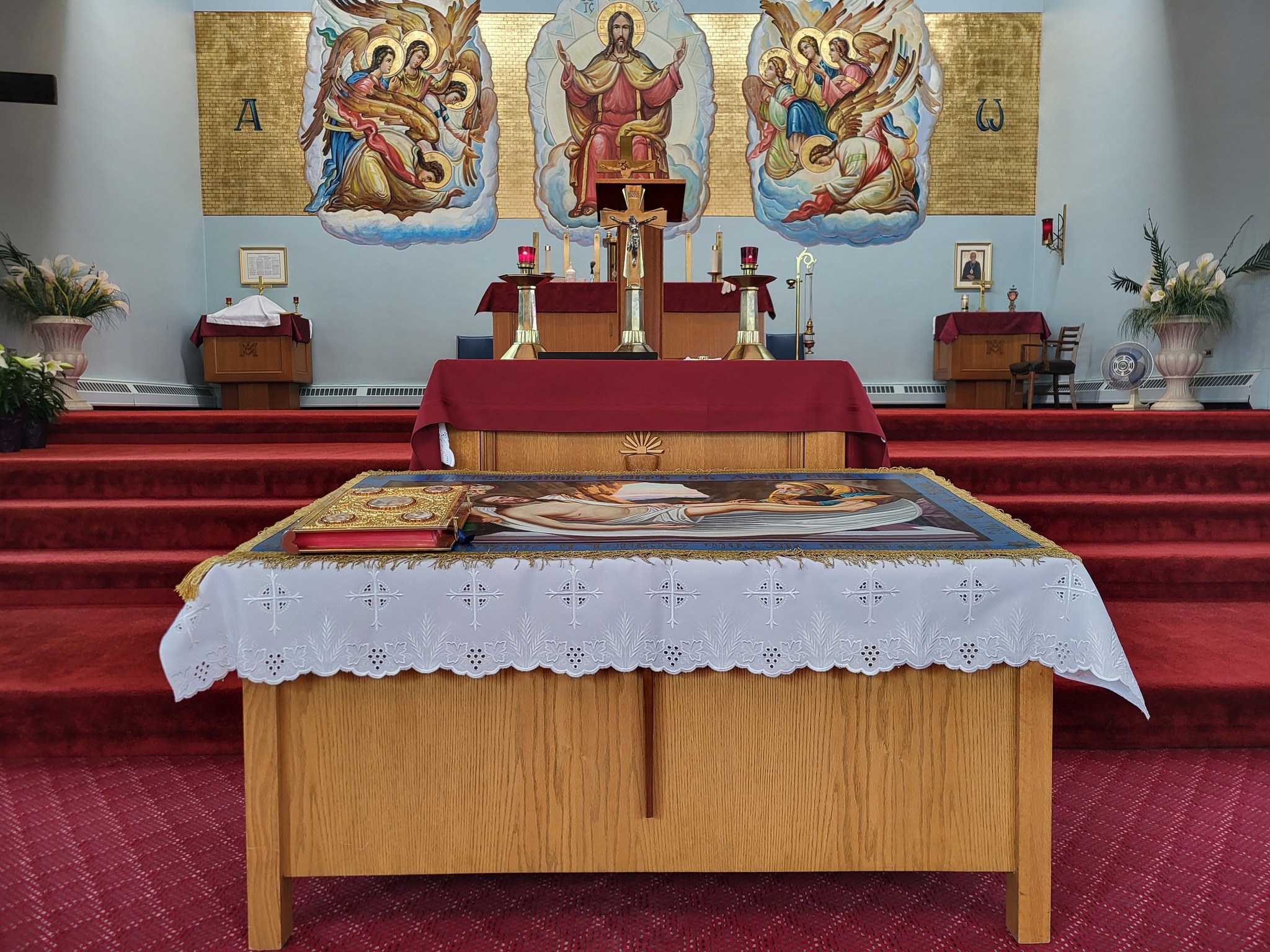 Sacred Heart Church community gathering